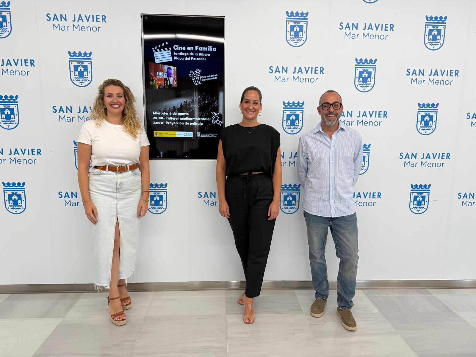 San Javier invita a disfrutar de “Cine en Familia” en las playas del municipio